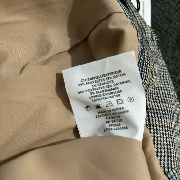 NEW FRANK & OAK PLAID MINISKIRT - Picture 6 of 8